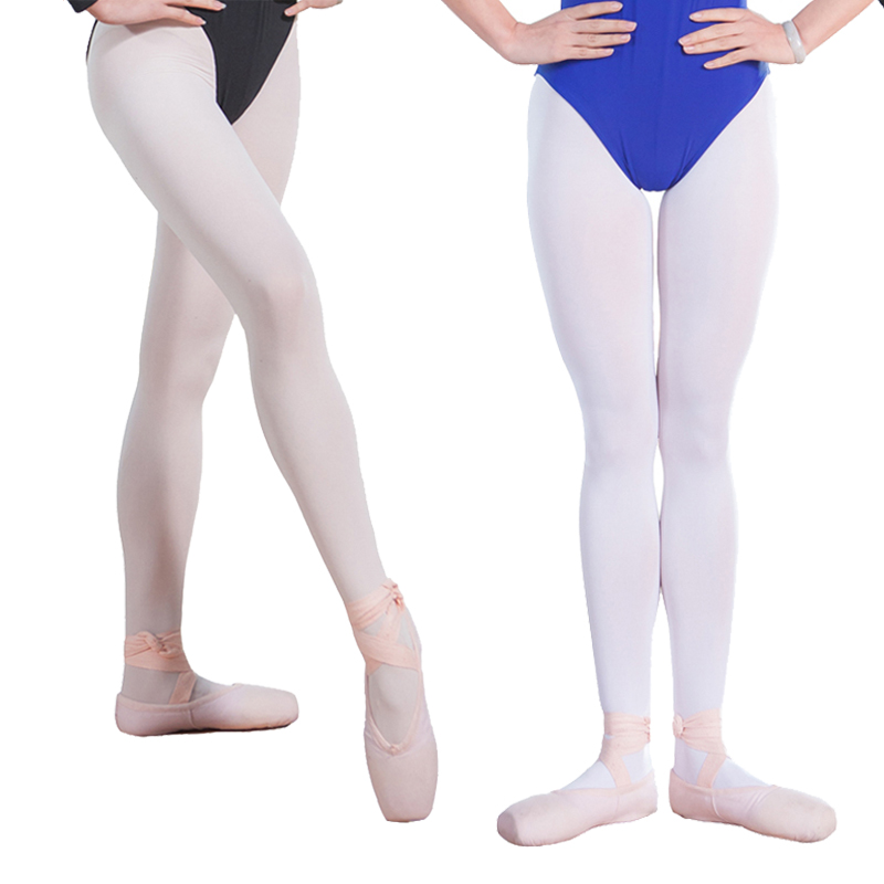 Adult Self Knit Waistband Ultra Soft Footed Tights – The Dance
